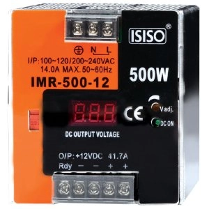 Mini Göstergeli Raya Montajlı Switching Güç Kaynakları